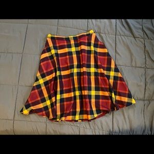 Women’s ModCloth Plaid Skirt